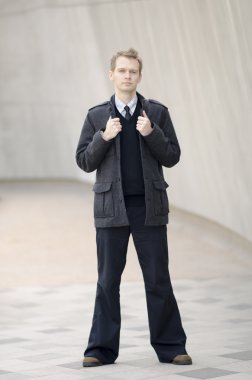 Genç başarılı iş adamı