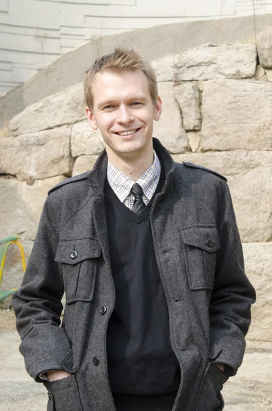 Genç başarılı iş adamı