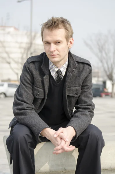 Genç başarılı iş adamı