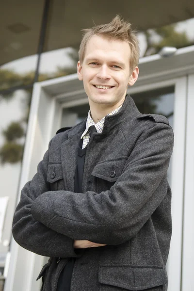 Genç başarılı iş adamı