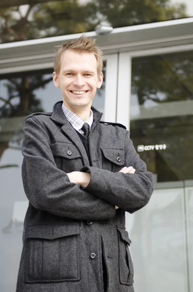 Genç başarılı iş adamı