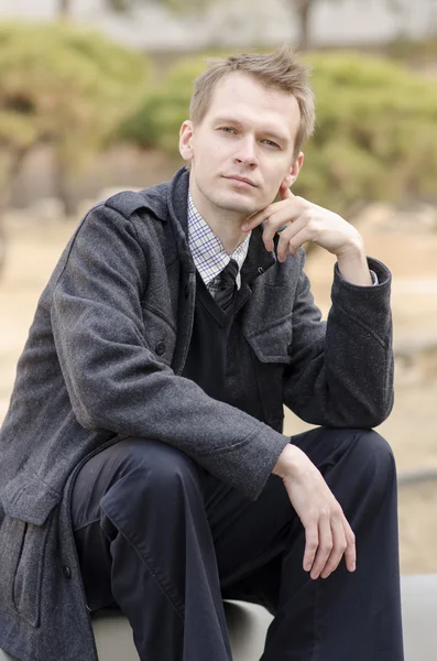 Genç başarılı iş adamı