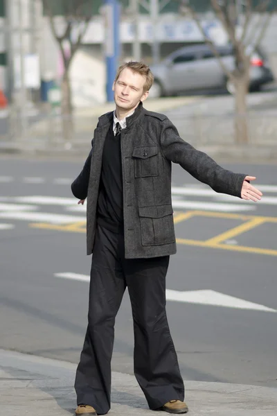 Genç başarılı iş adamı