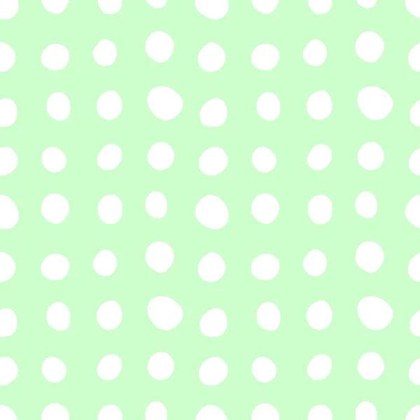 Motif Vectoriel Abstrait Sans Couture Pois Cercles Taches Taches Bulles — Image vectorielle