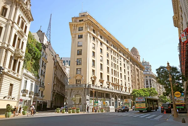 Buenos Aires Citycenter Group Impressive Buildings Argentina South America — стокове фото