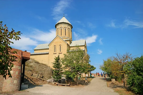 聖ニコラス教会 再建された13世紀の教会は カルラの中世の要塞内 旧トビリシ グルジア — ストック写真