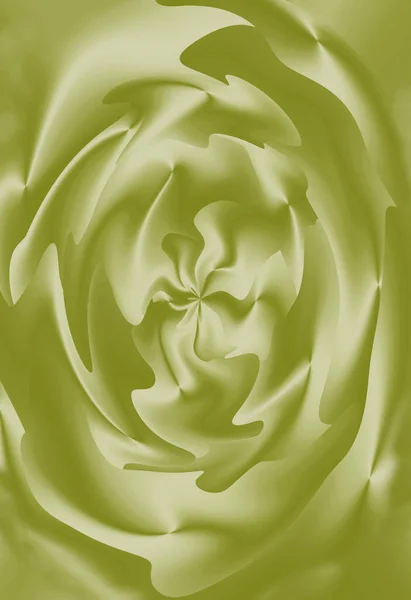 Gradiente Verde Oliva Flor Como Ilustração Espiral Para Fundo Abstrato — Fotografia de Stock
