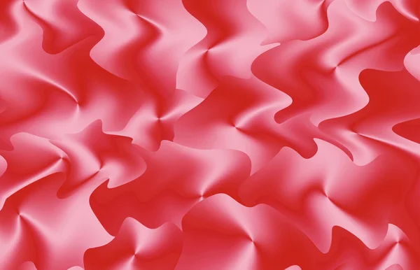 Frambuesa Rojo Patrón Ondulado Futurista Para Fondo Abstracto — Foto de Stock