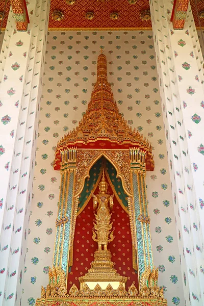 Atemberaubendes Niramitr Buddha Bild Haupteingang Der Ordinationshalle Des Wat Arun — Stockfoto