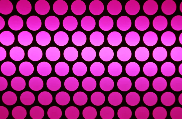 Abstract Rows Gradient Ultra Pink Circles Black Background — Φωτογραφία Αρχείου