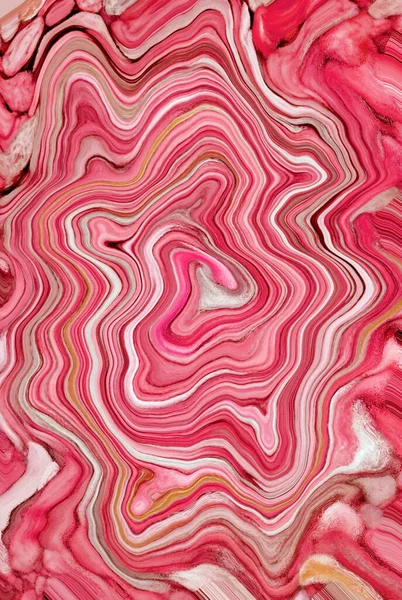 Ilustração Camadas Pedra Preciosa Rosa Gradiente Coral Para Fundo Abstrato — Fotografia de Stock