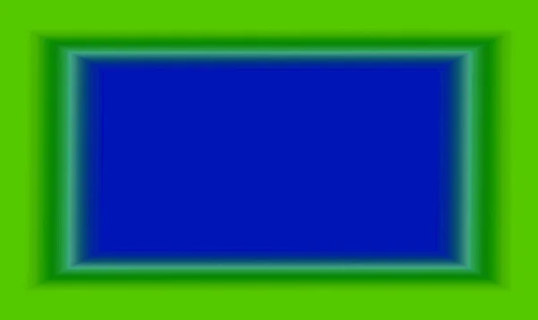 Ilustração Verde Vívido Limão Com Moldura Retangular Espaço Azul Real — Fotografia de Stock