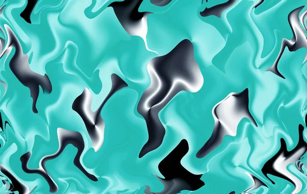 Серо Голубой Метафорическим Рисунком Фоне Баннером — стоковое фото