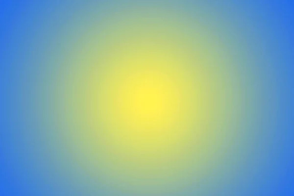Abstrakcyjne Tło Gradientowego Niebieskiego Żółtego Promieniowania Promieniowego — Zdjęcie stockowe