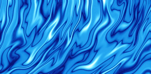 Illustratie Van Gradiënt Blauwe Kleur Brandende Vuur Vlammen Voor Abstracte — Stockfoto