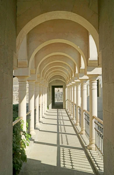 Corridor Ottoman Style Courtyard Rabati Akhaltsikhe Fortress Complex Samtskhe Javakheti — Stock Photo, Image