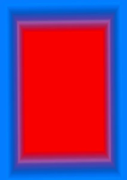Marco Vertical Azul Degradado Con Caramelo Apple Red Copy Space — Foto de Stock