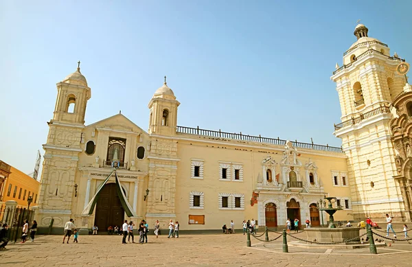 Nuestra Senora Soledad Chapel Del Milagro Peru Nun Lima Tarih — Stok fotoğraf