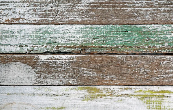Tekstura Poziomej Grunge Malowane Deski Drewna Abstrakcyjnego Tła — Zdjęcie stockowe