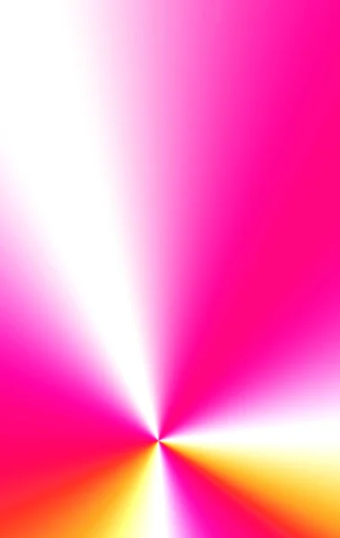 Stunning Futuristic Gradient Hot Pink Yellow Ray Abstract Background — стоковое фото