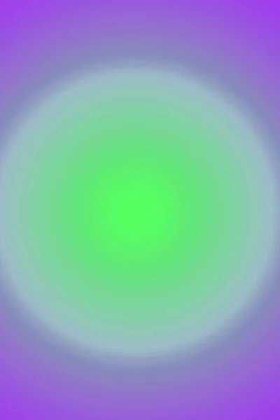 Illustration Abstract Gradient Lime Green Radial Beam Purple Background — Stockfoto