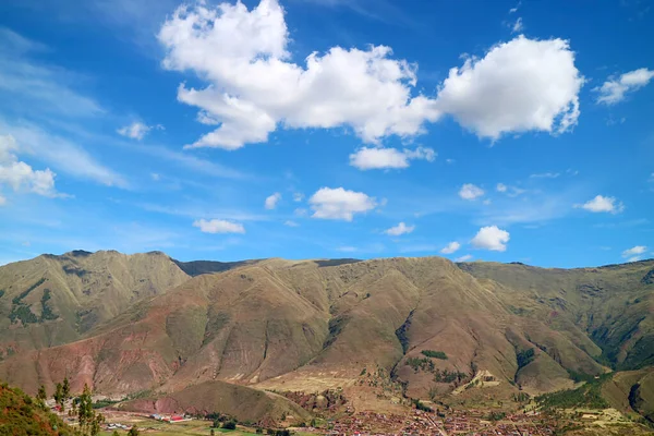 Stunning Landscape Sacred Valley Inca Cusco Region Peru South America — Foto de Stock