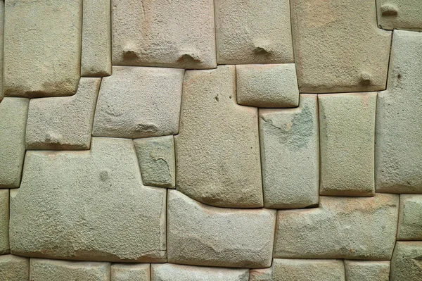 Increíble Muro Mampostería Piedra Inca Centro Histórico Cuzco Perú América — Foto de Stock