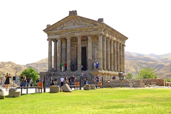 Garni Temploma Egyetlen Szabadon Álló Görög Római Struktúra Örményországban Kotayk — Stock Fotó