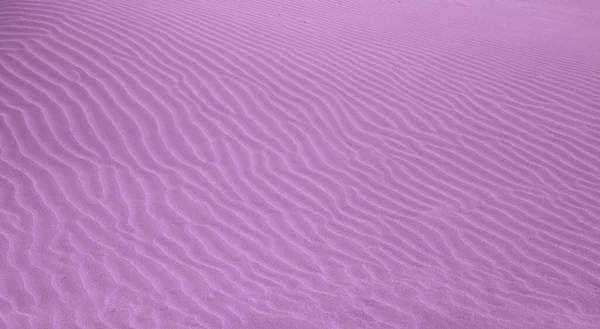 Pop Art Surreal Style Lilac Purple Colored Amazing Desert Sand — Zdjęcie stockowe