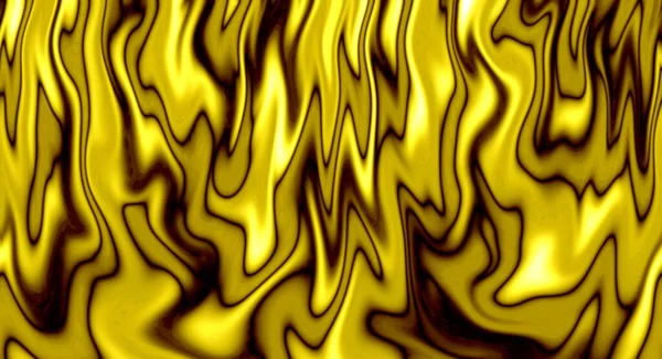 Illustration Gradient Brown Gold Burning Flames Abstract Pattern — Foto Stock