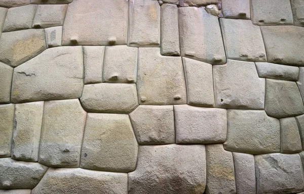 Дивовижна Кам Яна Стіна Інків Історичному Центрі Куско Перу Південна — стокове фото