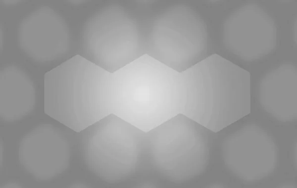 Illustration Von Gradient Pewter Gray Hexagon Shape Pattern Für Abstrakten — Stockfoto