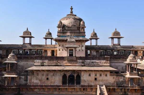 Jahangir Mahal Built 17Th Century Vir Singh Deo Honoring Mughal — Stockfoto
