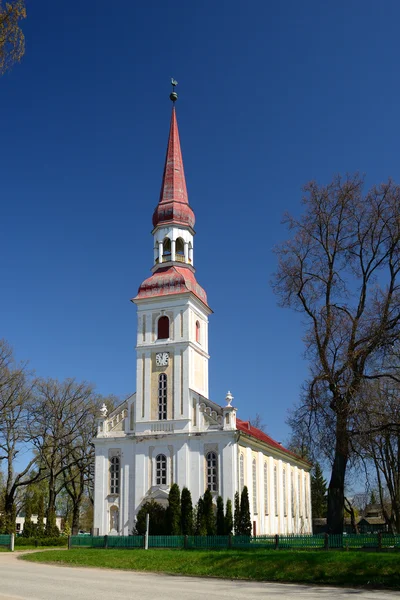 Michael (Mikael) church in Räpina, Põlva county, Estonia — Stok fotoğraf