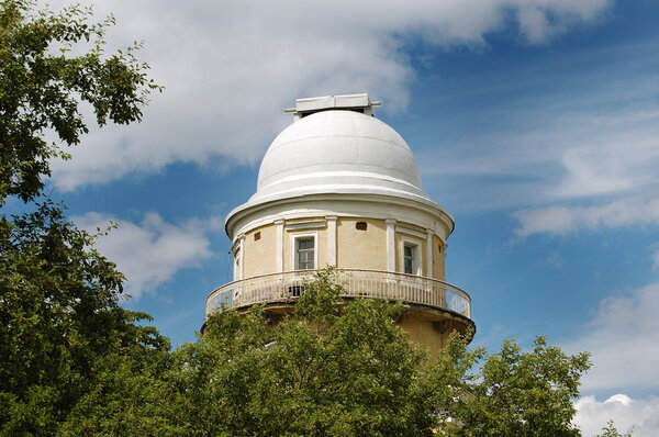A telescope dome