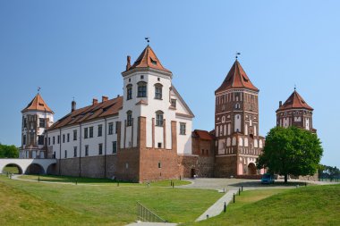 Mir castle, Grodno region, Belarus clipart