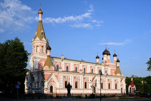 Katedrála ochrany Nejsvětější Panny Marie, grodno, Bělorusko Stock Obrázky