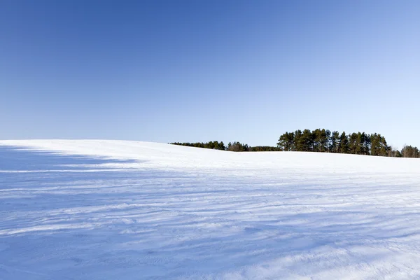 Snow krajina — Stock fotografie