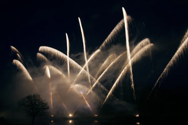 Weergave van vuurwerk — Stockfoto