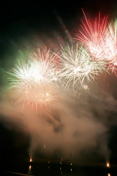 Kleurrijke Vuurwerk celebration — Stockfoto