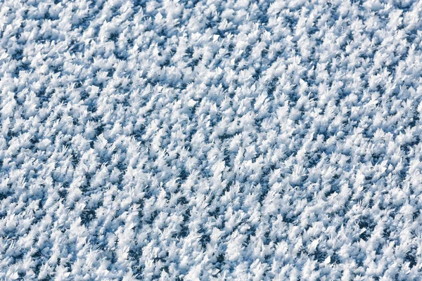 Текстура кристаллов льда — стоковое фото
