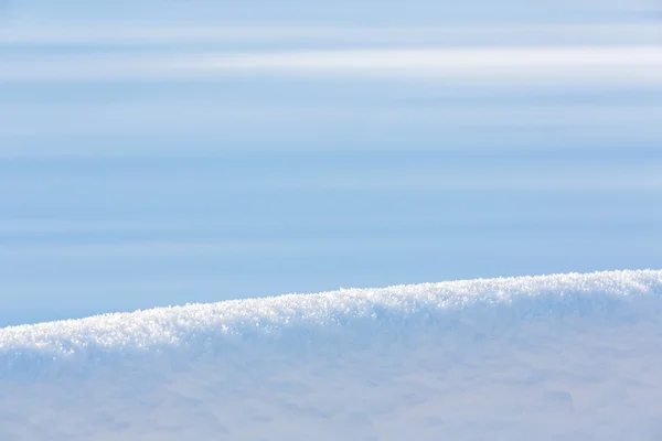 Schnee klar weißer Hintergrund — Stockfoto