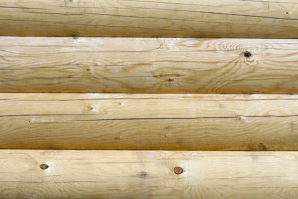 Nova parede de madeira — Fotografia de Stock