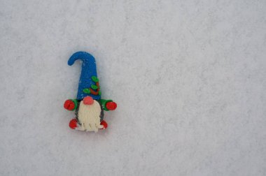 Noel cücesi heykelciği. Masal karakterleri.