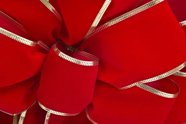 Nastro di Natale rosso tradizionale — Foto Stock