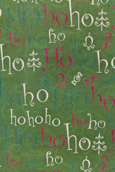 Christmas Ho Ho Ho Background Vertical — Stock Photo, Image