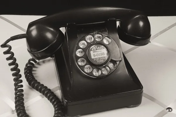 Vintage ouderwetse telefoon — Stockfoto