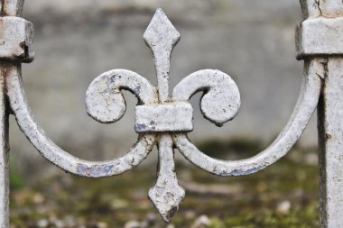 Fleur-de-Lis Fransız mezarlığı