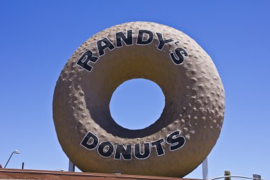 World Famous Randy's Donuts clipart