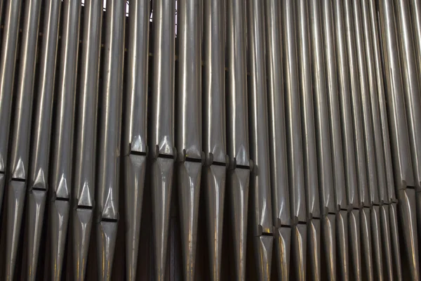 Tubos de órgãos catedrais — Fotografia de Stock